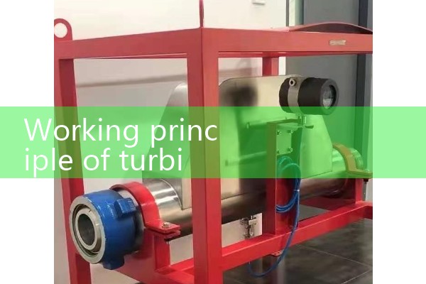 Working principle of turbine flowmeter